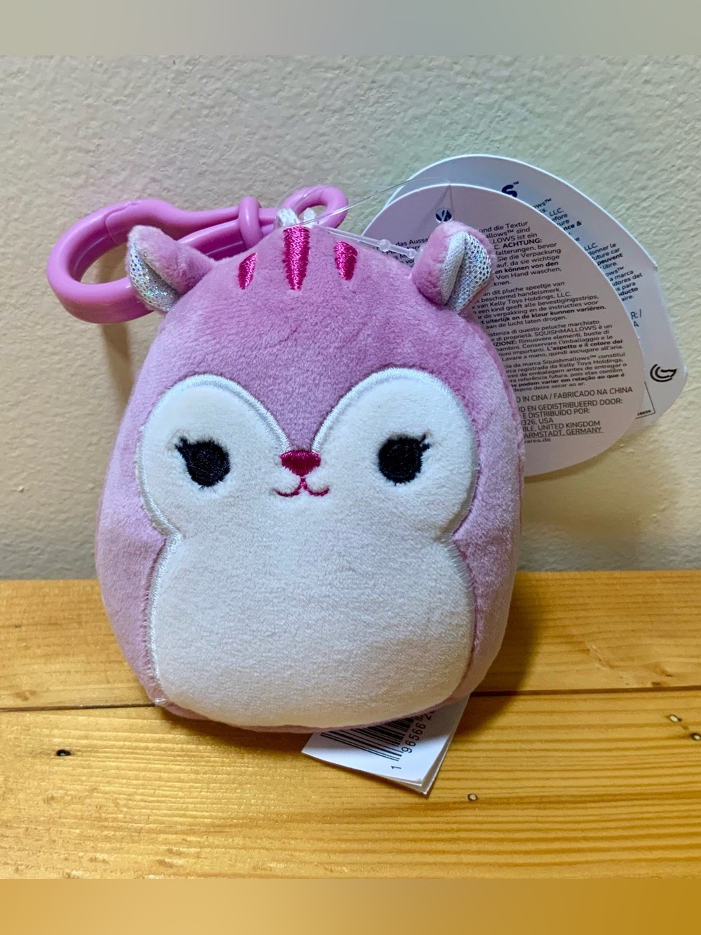 Squirrel Clip-On Squishmallow